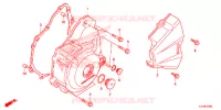 CARTER MOTEUR GAUCHE pour Honda CBR 250 R ABS TRICOLOR de 2012