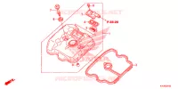 COUVRE CULASSE pour Honda CBR 250 R ABS TRICOLOR de 2012