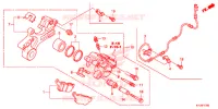 ETRIER DE FREIN ARRIERE pour Honda CBR 250 R ABS TRICOLOR de 2012