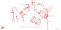 RESERVOIR DE RECYCLAGE DES GAZ pour Honda CBR 250 R ABS TRICOLOR de 2012