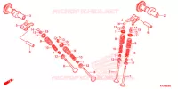 ARBRE A CAMES   SOUPAPE pour Honda CBR 250 R ABS RED de 2012