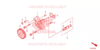 POMPE A HUILE pour Honda CBR 250 R ABS RED de 2012