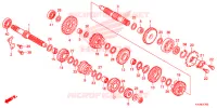 BOITE DE VITESSES pour Honda CBR 250 R ABS TRICOLOR de 2013
