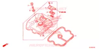 COUVRE CULASSE pour Honda CBR 250 R ABS TRICOLOR de 2013