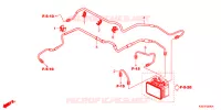 DURITE DE FREIN ARRIERE pour Honda CBR 250 R ABS BLACK de 2017