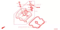 COUVRE CULASSE pour Honda CBR 250 R de 2011