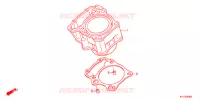 CYLINDRE pour Honda CBR 250 R de 2011