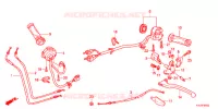 LEVIER DE GUIDON   CABLE   COMMODO pour Honda CBR 250 R de 2011