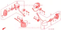 CLIGNOTANT pour Honda CBR 250 RR TYPE 4 de 1991