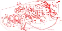 COMPTEUR pour Honda CBR 250 RR TYPE 4 de 1991