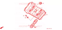 COUVRE CULASSE pour Honda CBR 250 RR TYPE 4 de 1991
