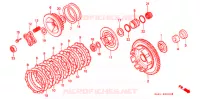EMBRAYAGE pour Honda CBR 250 RR TYPE 4 de 1991