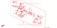 ETRIER DE FREIN ARRIERE pour Honda CBR 250 RR TYPE 4 de 1991