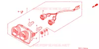 FEU ARRIERE pour Honda CBR 250 RR TYPE 4 de 1991