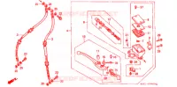 MAITRE CYLINDRE DE FREIN AVANT pour Honda CBR 250 RR TYPE 4 de 1991