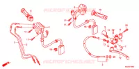 LEVIER DE GUIDON   CABLE   COMMODO pour Honda CB 400 F ABS BLACK de 2013