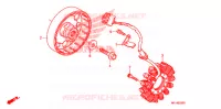 ALTERNATEUR pour Honda CBR 600 RR RED de 2011