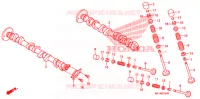 ARBRE A CAMES   SOUPAPE pour Honda CBR 600 RR RED de 2011