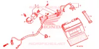 BATTERIE pour Honda CBR 600 RR RED de 2011