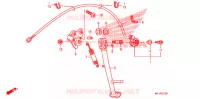BEQUILLE pour Honda CBR 600 RR RED de 2011