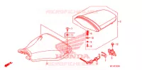 SELLE pour Honda CBR 600 RR RED de 2011