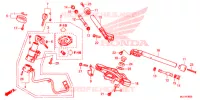 GUIDON   TE DE FOURCHE pour Honda CBR 650 F de 2015