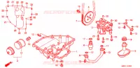 CARTER   POMPE   FILTRE A HUILE pour Honda CB 1300 SUPER FOUR de 1998