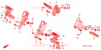 REPOSE PIED pour Honda CB 1300 SUPER FOUR de 1998