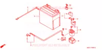 BATTERIE pour Honda CB 1300 SUPER FOUR de 1999