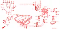 CARTER   POMPE   FILTRE A HUILE pour Honda CB 1300 SUPER FOUR de 1999