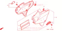 COUVERCLES LATERAUX pour Honda CB 1300 SUPER FOUR de 1999