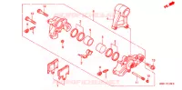 ETRIER DE FREIN ARRIERE pour Honda CB 1300 SUPER FOUR de 1999