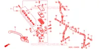 MAITRE CYLINDRE DE FREIN AVANT pour Honda CB 1300 SUPER FOUR de 1999