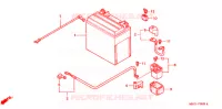BATTERIE pour Honda CB 1300 SUPER FOUR de 2000