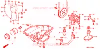 CARTER   POMPE   FILTRE A HUILE pour Honda CB 1300 SUPER FOUR de 2000