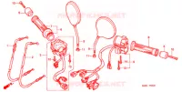 COMMODO   LEVIER   CABLE pour Honda CB 1300 SUPER FOUR de 2000