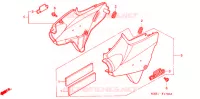 COUVERCLES LATERAUX pour Honda CB 1300 SUPER FOUR de 2000