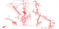 MAITRE CYLINDRE DE FREIN AVANT pour Honda CB 1300 SUPER FOUR de 2000