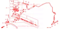 MAITRE CYLINDRE pour Honda CB 1300 SUPER FOUR de 2000