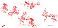 REPOSE PIED pour Honda CB 1300 SUPER FOUR de 2000