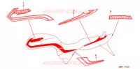 T (TYPE A BANDE) pour Honda CB 1300 SUPER FOUR de 2000