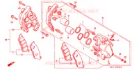 ETRIER DE FREIN AVANT (F2N/F2R/F2S/F2T/F3S) pour Honda CB 400 SUPER FOUR BLACK de 1995