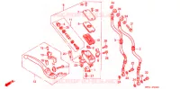 MAITRE CYLINDRE DE FREIN AVANT pour Honda CB 400 SUPER FOUR BLACK de 1995