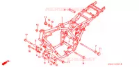 CADRE pour Honda CB 400 SUPER FOUR DRIVING SCHOOL de 1995