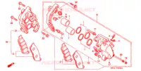 ETRIER DE FREIN AVANT pour Honda CB 400 SUPER FOUR DRIVING SCHOOL de 1995