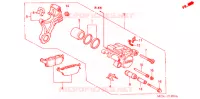 ETRIER DE FREIN ARRIERE pour Honda CBR 929 RR ERION de 2001