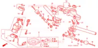 GUIDON   TE DE FOURCHE pour Honda CBR 929 RR ERION de 2001