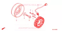 ALTERNATEUR pour Honda CBR 929 RR de 2001