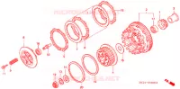 EMBRAYAGE pour Honda CBR 929 RR de 2001