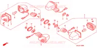 CLIGNOTANT pour Honda CBR 954 RR de 2002